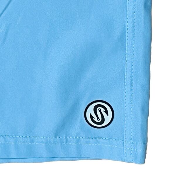 Scales Blue Performance Golf Men’s Short Flat Front Zip/Pockets Sz 40 - Picture 4 of 10